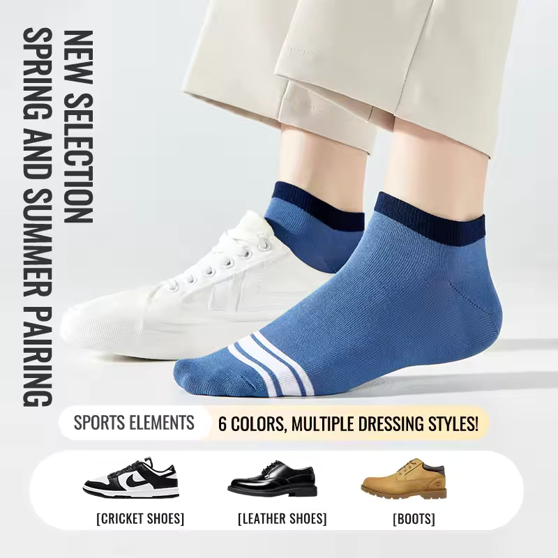 100% Cotton Short Sock Men