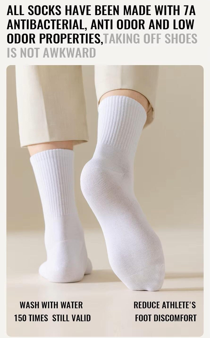 Cotton Socks Men Business Dress