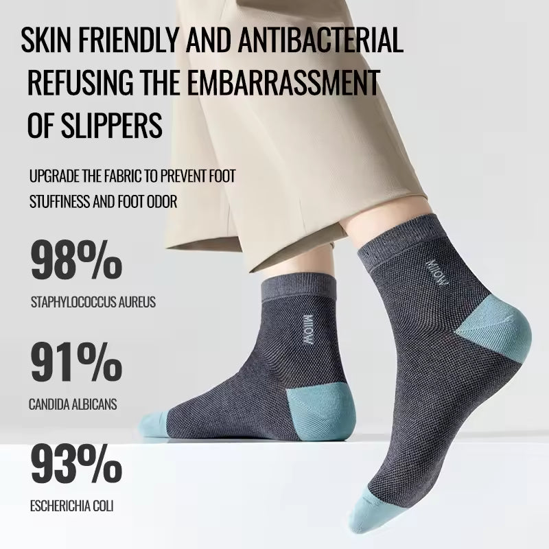 Antibacterial Anti Odor Crew Socks