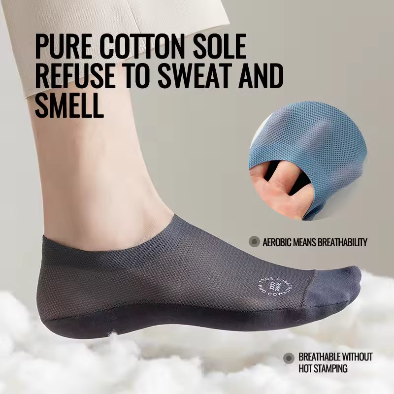 Ice Silk Sock Men