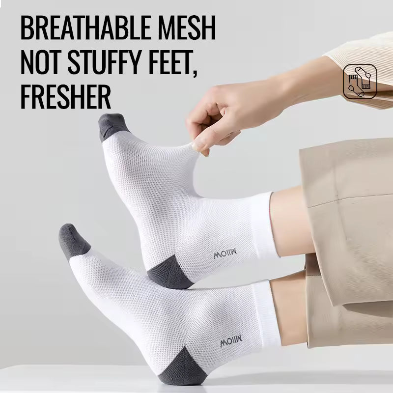 Antibacterial Anti Odor Crew Socks