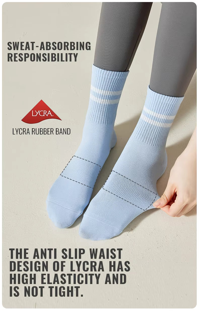 Women Yoga Sports Long Socks