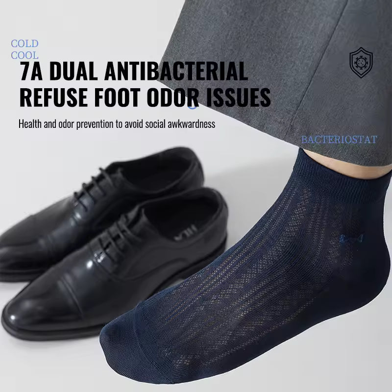 Antibacterial Bamboo Socks Summer Ice