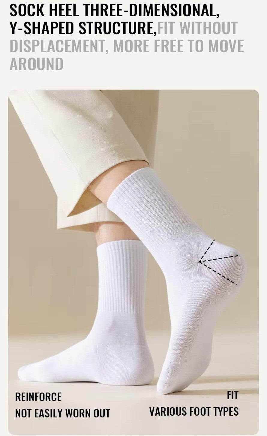 Cotton Socks Men Business Dress